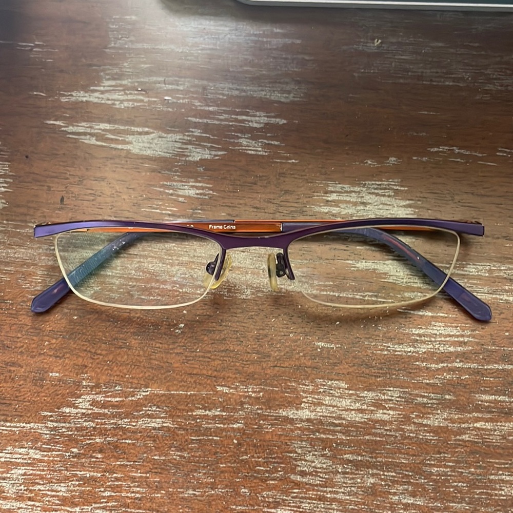 Vintage Jai Kudo 918 473 M10 49 18 140purple and bronze color eyeglasses